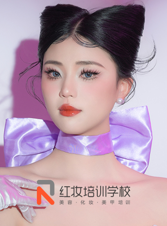 红妆化妆培训学校仿妆作品|汤姆猫仿妆还原度超高